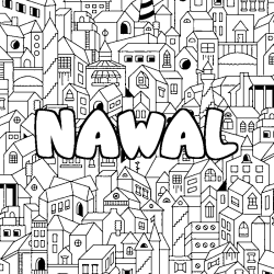 NAWAL - City background coloring