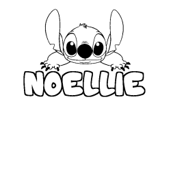 NOELLIE - Stitch background coloring
