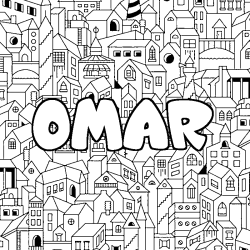 OMAR - City background coloring