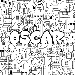 OSCAR - City background coloring