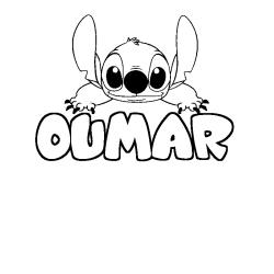 OUMAR - Stitch background coloring