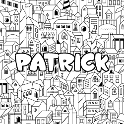 PATRICK - City background coloring