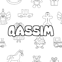 QASSIM - Toys background coloring