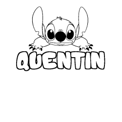 QUENTIN - Stitch background coloring