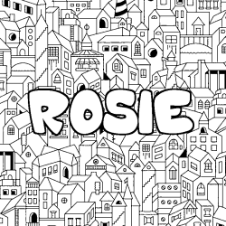 ROSIE - City background coloring