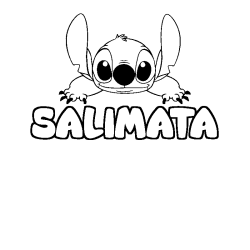SALIMATA - Stitch background coloring