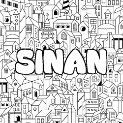 SINAN - City background coloring