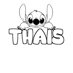 THAIS - Stitch background coloring