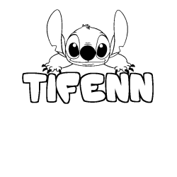 TIFENN - Stitch background coloring