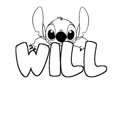 WILL - Stitch background coloring