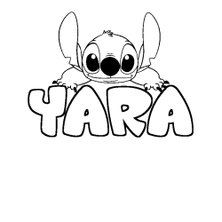 YARA - Stitch background coloring