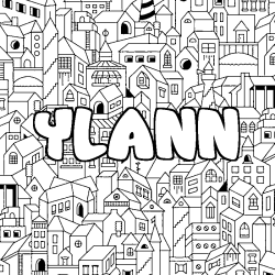 YLANN - City background coloring