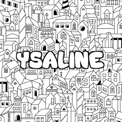YSALINE - City background coloring