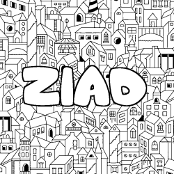 ZIAD - City background coloring
