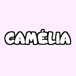 Coloring page first name CAMÉLIA