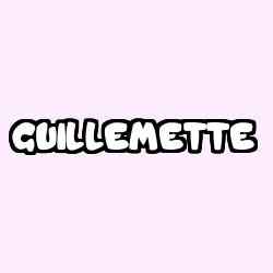 GUILLEMETTE