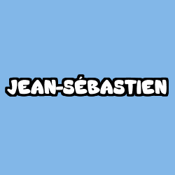 Coloring page first name JEAN-SÉBASTIEN