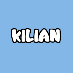 Coloring page first name KILIAN