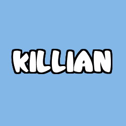 Coloring page first name KILLIAN