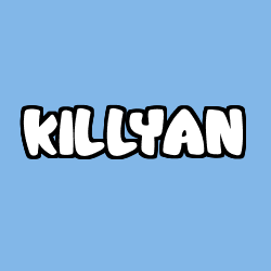 Coloring page first name KILLYAN