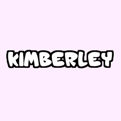 Coloring page first name KIMBERLEY
