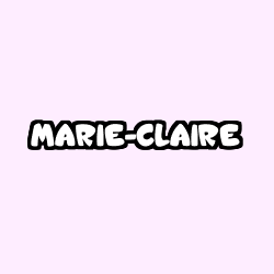 MARIE-CLAIRE