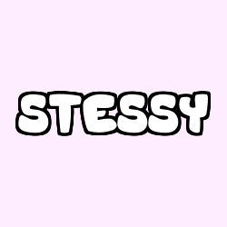 Coloring page first name STESSY