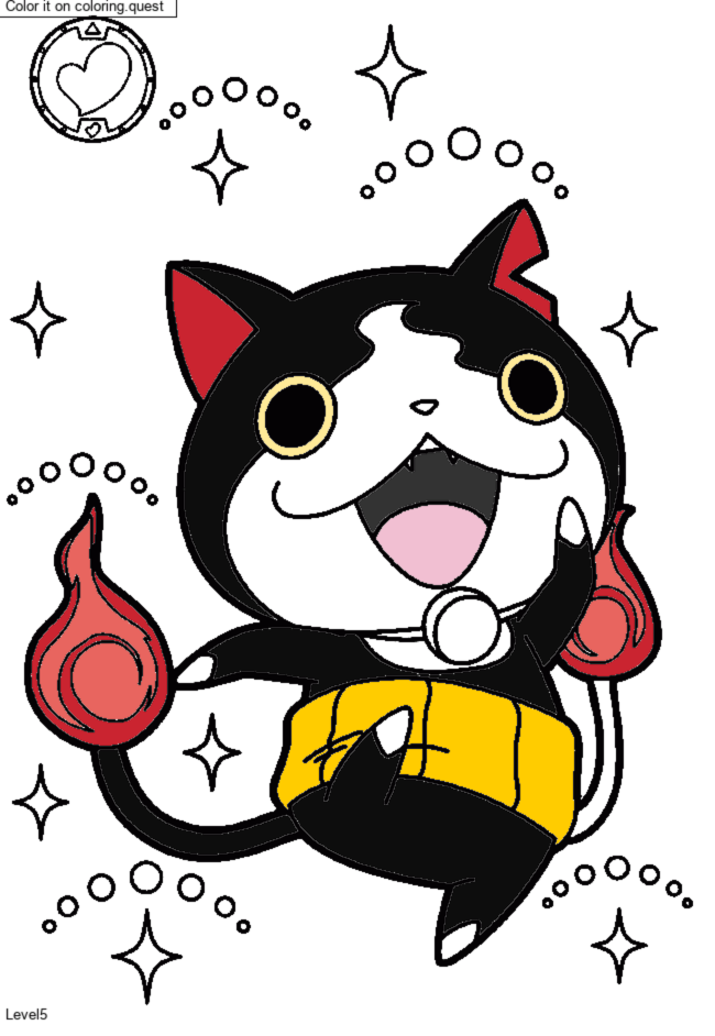 Jibanyan by a guest