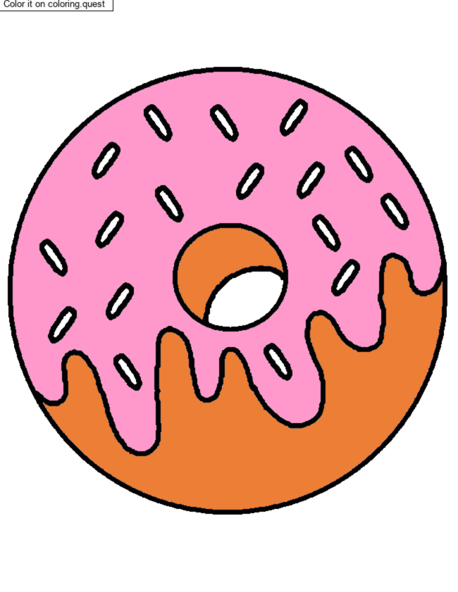 Oh donut! by un invité coloring