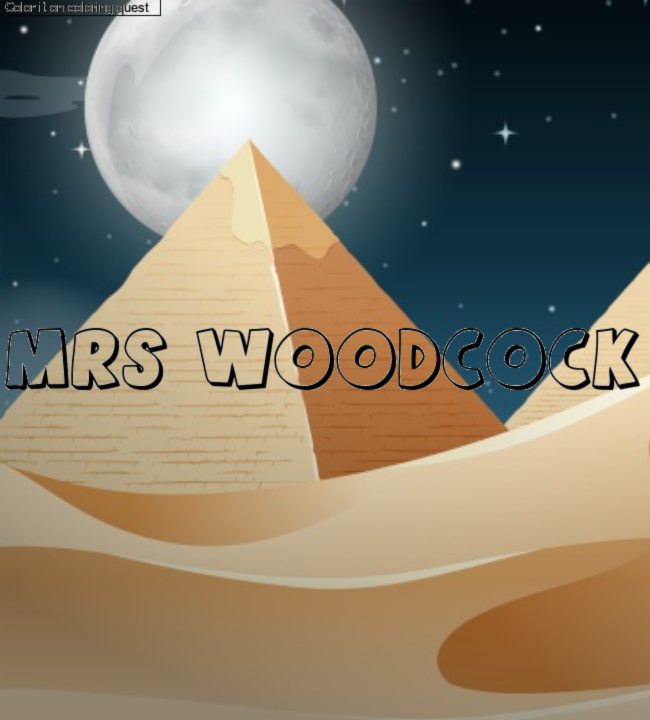 Coloriage pr&eacute;nom personnalis&eacute; "Mrs Woodcock" by a guest